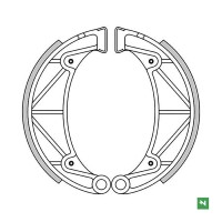 NEWFREN Гальмівні колодки Yamaha SR 250 '87-'94 (150x25MM)