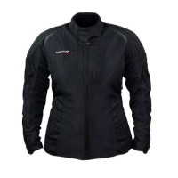 Текстильна літня куртка (mesh) ROLEFF (2025) жіноча чорна розмір 3XL