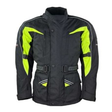 Текстильна куртка ROLEFF (2025) чорний/жовтий флуо розмір XL