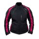 Текстильна жіноча куртка ROLEFF (2025) чорний/рожевий розмір XXL