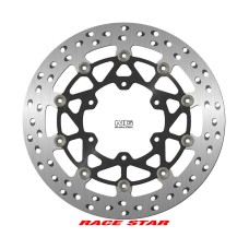Гальмівний диск передній NG RACE STAR PREMIUM Suzuki GSX-R 1000 '17-'22 (320x102x5мм) (6x8,25мм) плаваючий (алюмінієва серцевина, покращене охолодження) під замовлення