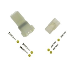 ELECTROSPORT 2025/02 ГЕРМЕТИЧНЕ З'ЄДНАННЯ / КОЛОДКА 2-ШТИФТОВА КОМПЛЕКТНА