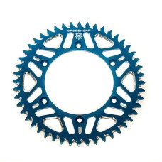 GROSSKOPF РОЗПРОДАЖ ЗАДНЯ ЗІРКА АЛЮМІНІЄВА T7075 (ERGAL) КОЛІР СИНІЙ 270 49 (27048) YAMAHA YZ/YZF '99-'25 WRF '01-'25 (JTR251.49) (ЛАНЦЮГ 520)