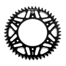 GROSSKOPF РОЗПРОДАЖ ЗАДНЯ ЗІРКА АЛЮМІНІЄВА T7075 (ERGAL) КОЛІР ЧОРНИЙ 289 51 (28951) HONDA CR/CRF '83-'25, BETA RR '13-'25, (JTR210.51) (ЛАНЦ.520)