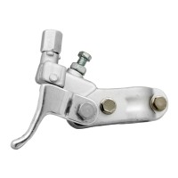 PSYCHIC тримач важеля зчеплення Honda CRF 250 '04-09, CRF 450 '04-08 сріблястий з важелем декомпресора (кований) (L10100A)