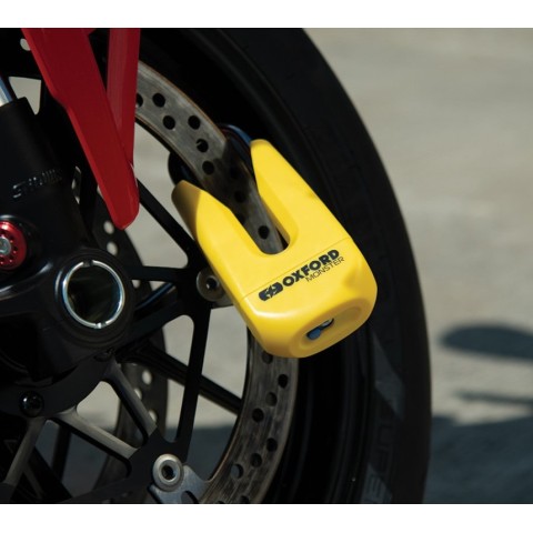 OXFORD АНТИКРАДІЖНИЙ ЗАХИСТ ЗАМОК НА ГАЛЬМІВНИЙ ДИСК MONSTER ЖОВТИЙ FLUO