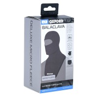 Балаклава OXFORD POLAR з великим отвором для очей DELUXE BALACLAVA MICRO FLEECE колір чорний розмір універсальний