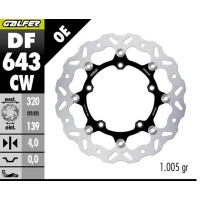 Гальмівний диск передній GALFER KOVE 800X PRO '23-'25 (WAVE FLOATING) (320X139X4MM)