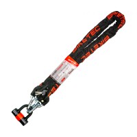 Ланцюг BIKETEC SEQR CP 1,5M/ОЧКО 12MM з замком 3 ключі