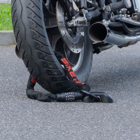 BIKETEC SEQR КРІПЛЕННЯ ЗАХИСНЕ (ЯКІР) 132ММ X 69ММ, 3 КЛЮЧІ, ДУГА 15ММ X 75ММ (АНКЕРНІ БОЛТИ В КОМПЛЕКТІ)