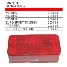 SPI SNOW СКЛО ЗАДНЬОЇ ФАРИ SNOW POLARIS (OEM 4032085) (СНІГОХІД)