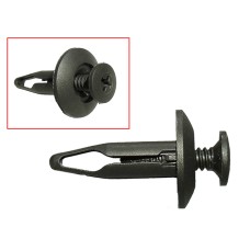 BRONCO монтажні штифти для пластика (глибина 22,7 мм, товщина 6 мм, ширина головки 17,8 мм, загальна довжина 40,2 мм) (10 шт.)