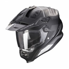 Шолом dual enduro / adventure Scorpion ADF-9000 Air Desert колір чорний/сріблястий матовий розмір XL