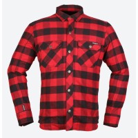 Сорочка Modeka Nooner червоно-чорна розмір L