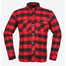 Сорочка Modeka Nooner червоно-чорна розмір L