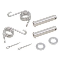 PSYCHIC 2025/01 монтажний комплект підніжок (штифти, пружини, шайби та фіксатори) Yamaha YZ 250 / 450 F (YZF250) '24, YZ 450 F (YZF450) '23-'24