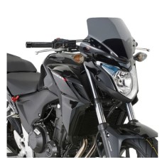 Вітрове скло KAPPA 2025/05 для HONDA CB 500 F '13-'15 (Вис. 28,5 x Шир. 36 см) тоноване з кріпленнями - знято з продажу