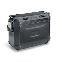 Бічний кофр KAPPA 2025/05 37L MONOKEY CAM SIDE KVG37B K'VOYAGER алюмінієвий лівий чорний анодований BLACK LINE - замінює KFR37BL