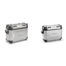 KAPPA 2025/05 Бокові кофри 48L Monokey CAM Side KVG48A K'VOYAGER алюмінієві правий / лівий колір срібний