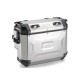 Бічний кофр KAPPA 2025/05 33L MONOKEY CAM SIDE KVGS33A K'VOYAGER алюмінієвий правий, сріблястий колір — з вирізом