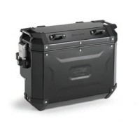 Бічний кофр KAPPA 2025/05 33L MONOKEY CAM SIDE KVGS33B K'VOYAGER алюмінієвий правий чорний анодований - вирізаний