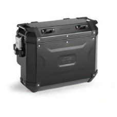 Бічний кофр KAPPA 2025/05 33L MONOKEY CAM SIDE KVGS33B K'VOYAGER алюмінієвий правий чорний анодований - вирізаний