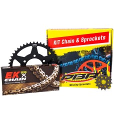 PBR Повний привідний комплект HONDA XL 125V VARADERO '01-'13 (14/44/520-110) (зірки PBR, ланцюг EK) (MADE IN ITALY)