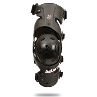 Ортези колінного суглоба Asterisk (пара) модель Carbon Cell 1.2 колір чорний/карбон розмір L
