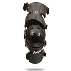 Ортези колінного суглоба Asterisk (пара) модель Carbon Cell 1.2 колір чорний/карбон розмір L