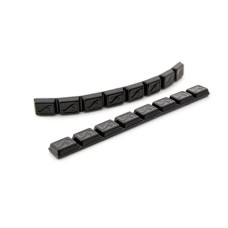 BIKETEC ВАНТАЖІ ДЛЯ БАЛАНСУВАННЯ КОЛІС КЛЕЄНІ 5 ГРАМ 50 СТРІЧОК ПО 8 КОЛІР ЧОРНИЙ