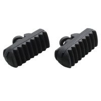 TOURMAX гумові накладки на підніжки водія HONDA XL 600V TRANSALP 92-99, XRV 750 AFRICA TWIN 92-00, NX 650 DOMINATOR 92-04 (комплект 2 шт.) (MADE IN JAPAN)