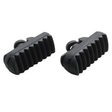 TOURMAX гумові накладки на підніжки водія HONDA XL 600V TRANSALP 92-99, XRV 750 AFRICA TWIN 92-00, NX 650 DOMINATOR 92-04 (комплект 2 шт.) (MADE IN JAPAN)