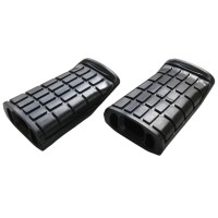 TOURMAX гумові накладки на підніжки водія HONDA GL 1500 GOLD WING 92-00, GL 1500C VALKYRIE 97-03 (комплект 2 шт.) (MADE IN JAPAN)