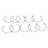 TOURMAX ЗАХИСТ САЛЬНИКА ПЕРЕДНЬОЇ ВИЛКИ (1 ШТ. 1,6 X 58 ММ) HONDA CR 125/250R '94-'96, KAWASAKI KX 250 '94-'95, KLX 300 '97-'03, KLX/KX 500 '92-'96, ZR/ZX 1100/1200 '92-'06, VN 1600 '03-'06, SUZUKI AN 250/400 '98-'09, DR 600 ' (MADE I