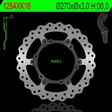 Гальмівний диск NG передній з адаптером oversize KTM / Husaberg 270x3 (NG1254XK16) wave плаваючий