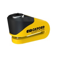 Блокіратор гальмівного диска OXFORD QUARTZ XD10, штир 10MM, колір жовтий/чорний (старий код: LK267)