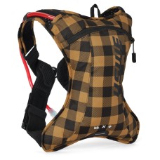Гідратор USWE CAMEL BAG OUTLANDER XC 2 FLANNEL ЧОРНО-КОРИЧНЕВИЙ ДЛЯ МОТО/ВЕЛО ЄМНІСТЬ 1,5Л РІДИНА (2Л РЮКЗАК)