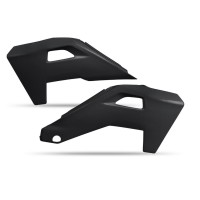 Захист радіатора UFO HUSQVARNA TC 125 / 150 / 250 / 300 '25-'26, FC 250 / 450 '25-'26, TX 300 '25-'26, FX 350 / 450 '25-'26 колір чорний