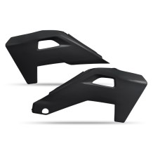 Захист радіатора UFO HUSQVARNA TC 125 / 150 / 250 / 300 '25-'26, FC 250 / 450 '25-'26, TX 300 '25-'26, FX 350 / 450 '25-'26 колір чорний