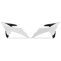 UFO Захист радіатора KTM SX 125 / 150 / 250 / 300 '25-'26, SXF (SX-F) 250 / 350 / 450 '25-'26 БІЛИЙ