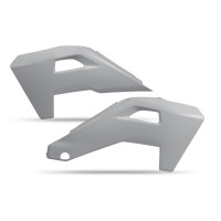 Захист радіатора UFO HUSQVARNA TC 125 / 150 / 250 / 300 '25-'26, FC 250 / 450 '25-'26, TX 300 '25-'26, FX 350 / 450 '25-'26 Сірий