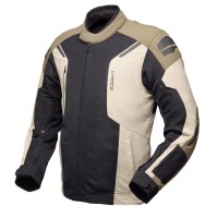 Мотокуртка Modeka Khao Air II колір чорний/пісочний/хакі розмір XL