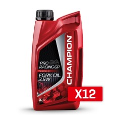 CHAMPION ОЛИВА ДЛЯ ВИЛКИ / АМОРТИЗАТОРІВ / ПІДВІСКИ PRORACING GP FORK OIL 2,5W 1L СИНТЕТИЧНА (AKC)