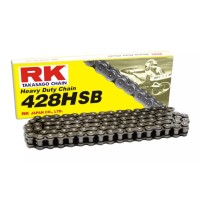 Ланцюг привідний RK 428HSB-124 з замком (CL) у комплекті, стандартний колір (об'єм: до 200 см³) (24,2 кН)