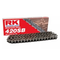 Ланцюг привідний RK 420SB-130 з замком (CL) у комплекті, стандартний колір (об'єм: до 125 см³) (18,5 KN)
