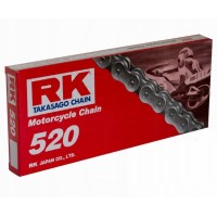 Приводний ланцюг RK 520-108, замок (CL) у комплекті, стандартний колір (об'єм: до 250 см³) (29,4 KN)