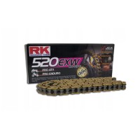 Ланцюг привідний RK 520EXW-120 (XW-RING) з заклепкою (CLF) у комплекті, стандартний колір (об'єм: до 750 см³) (34,3 KN)