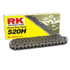 Ланцюг привідний RK 520H-110 із замком (CL) у комплекті, стандартний колір (об'єм: до 250 см³) (34,3 KN)