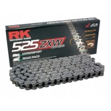 Ланцюг привідний RK 525ZXW-118 (XW-RING) з заклепкою (CLF) у комплекті, стандартний колір (об'єм: до 1300 см³) (46,4 кН)