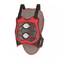 POLISPORT РОЗПРОДАЖ Захист грудей COMFORT PLUS КОЛІР ЧОРНО-ЧЕРВОНИЙ